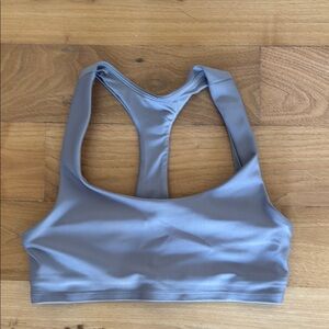 ALO Yoga Blue Racerback Sports Bra